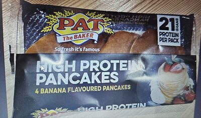 High Protein Pancakes front packaging
