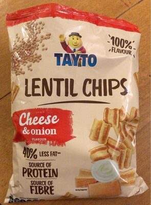 Lentil Chips front packaging