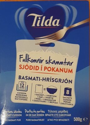 PERFECT PORTIONS Tilda COOKSIN 12 BOIL IN BAG PURE