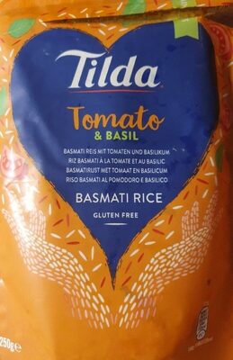 Basmati Reis Tomate Basilikum