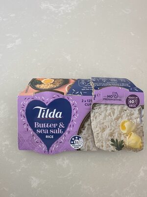 Butter And Sea Salt Rice