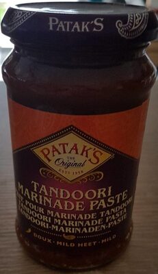 Tandoori Marinade Paste front packaging