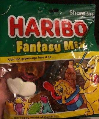 Haribo Fantasy Mix front packaging