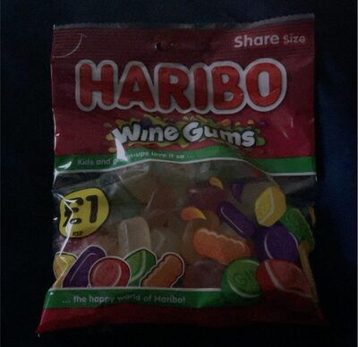 Wine Gums front packaging