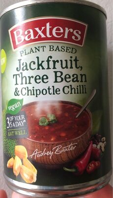Jackfruit Three Bean & Chipotle Chilli front packaging