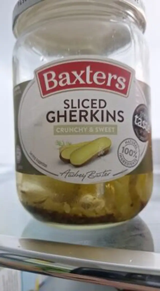 Sliced Gherkins front packaging