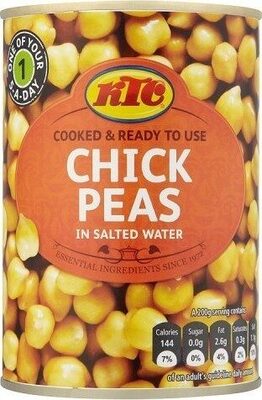 Chick Peas in Salted Water
