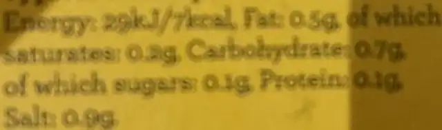 Organic vegetable stock cubes nutrition facts table