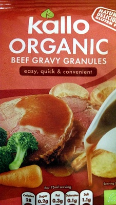 organic beef gravy granules