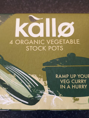 kallo organic vegetable stock pots
