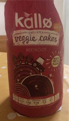 Lentil & Pea Veggie Cakes - Beetroot & Balsamic