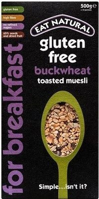 For Breakfast Gluten Free Buckwheat Toasted Muesli front packaging