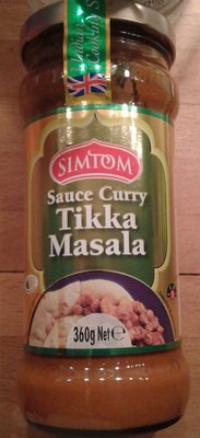 Sauce Curry Tikka Massala front packaging