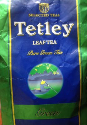 Green tea front packaging