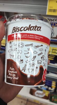 Biscolata Mini Biscuits with a Milk Chocolate and