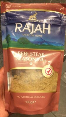 Beef steak seasoning