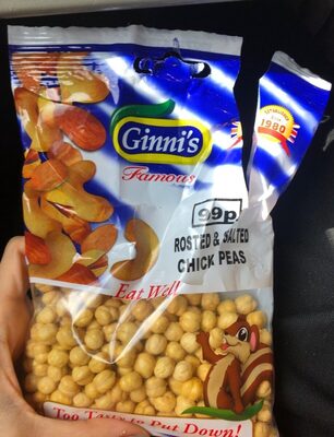 Roasted & salted chickpeas