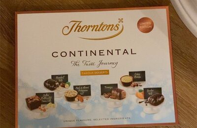 Thorntons front packaging