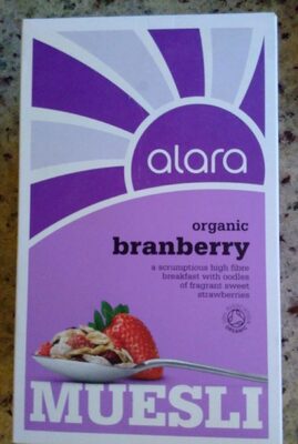 Alara muesli branberry