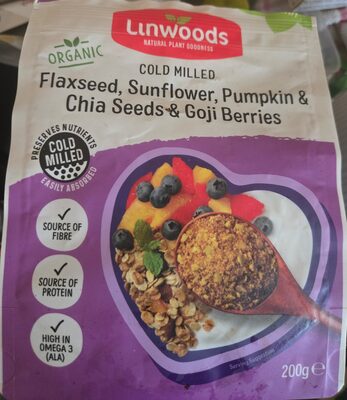 Flaxseed, Sunflower, Pumpkin & Chia Seeds & Goji Berries