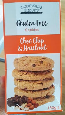 Gluten Free Cookies - Choc Chip & Hazelnut