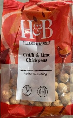Chilli & lime chickpeas front packaging
