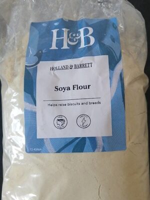 Soya floour front packaging