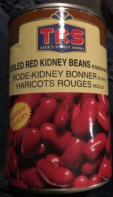 Boiled Red Kidney Beans front packaging