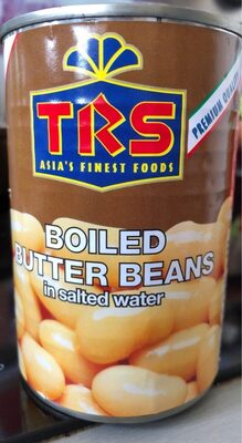 Boiled butter beans