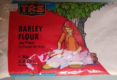Barley flour front packaging