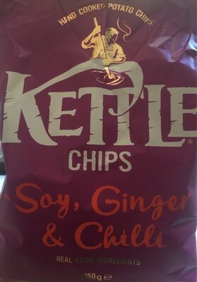 Kettle chips soy, ginger & chilli