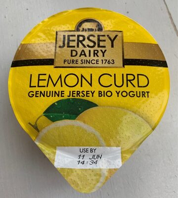 Lemon Curd Genuine Jersey Bio Yogurt