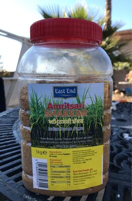 Shakkar indian brown sugar front packaging