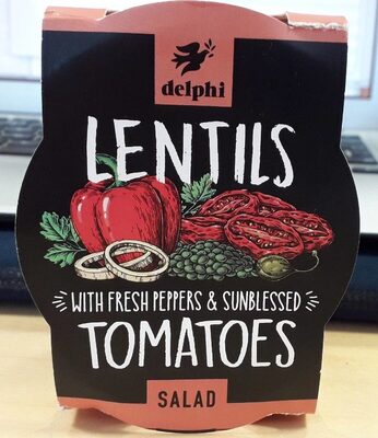 Lentils Salad front packaging
