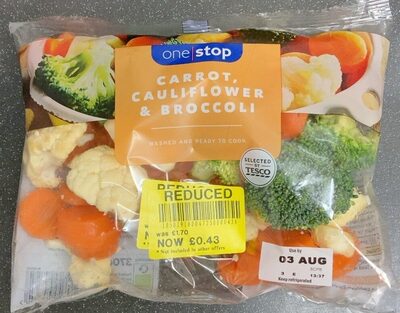 Carrot, Cauliflower & Broccoli