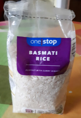 Basmati Rice front packaging