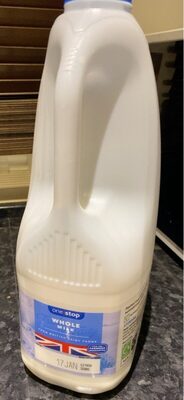 One Stop Whole Milk 2L