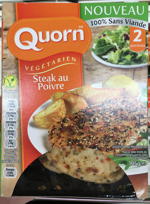 Steak au poivre front packaging