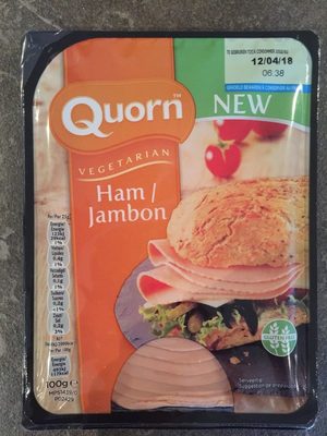 Jambon vegetarien front packaging