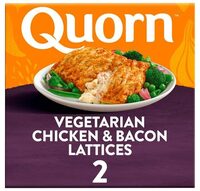 Quorn Chicken & Bacon Lattice 2 Pack