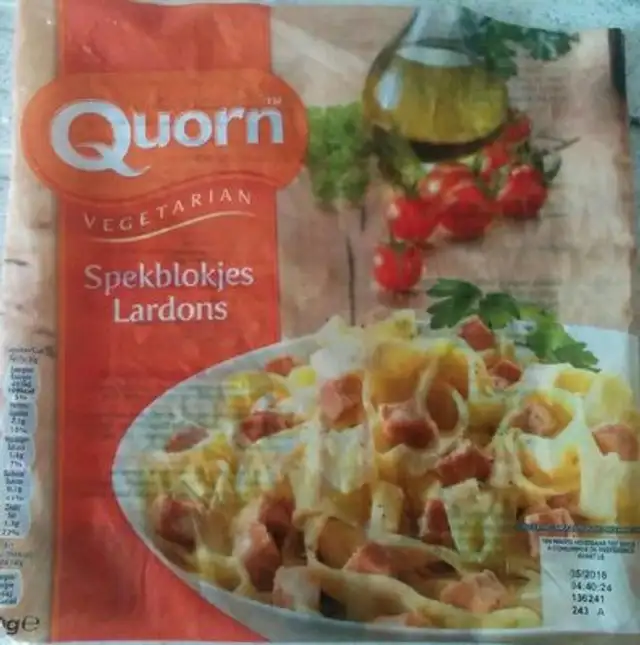 Lardon végétarien front packaging
