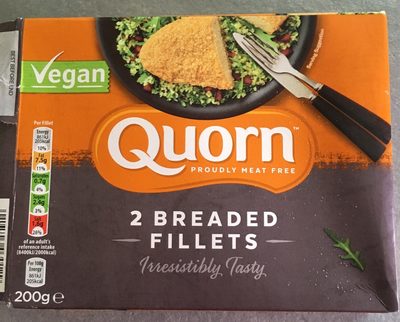 Quorn 2 breaded fillets