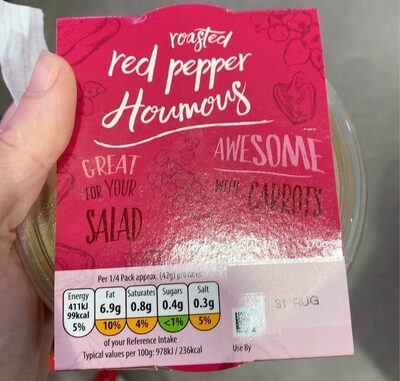 Red pepper houmous