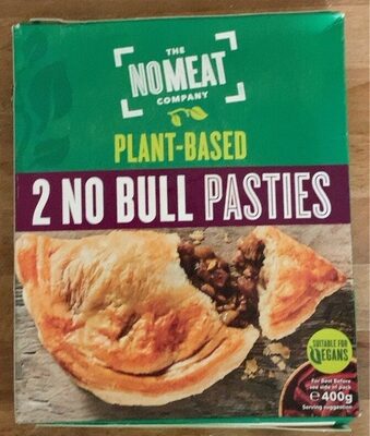 No bull pasties front packaging