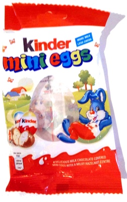 Mini Eggs front packaging