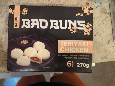 Teriyaki Chicken Bao Buns