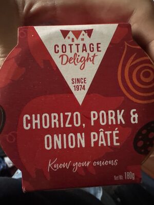 Chorizo, Pork And Onion Pâté