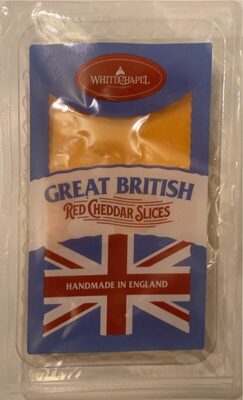 Cheedar slices front packaging