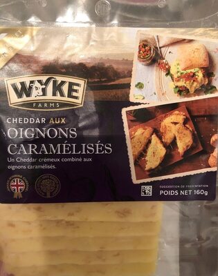 Cheddar aux oignons caramélisés