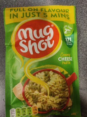 Mug Shot creamy cheese pasta